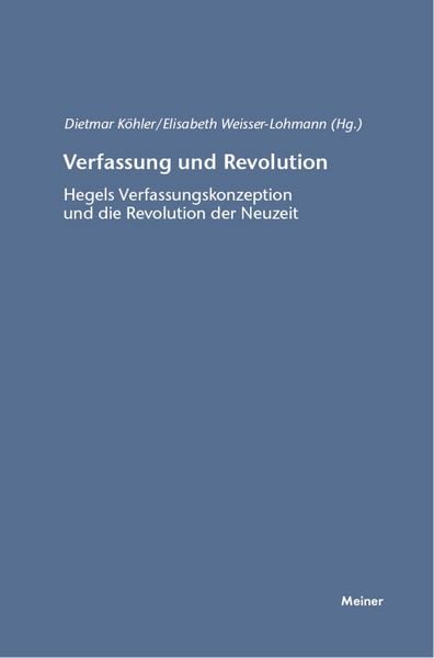 Produktbild: Verfassung und Revolution