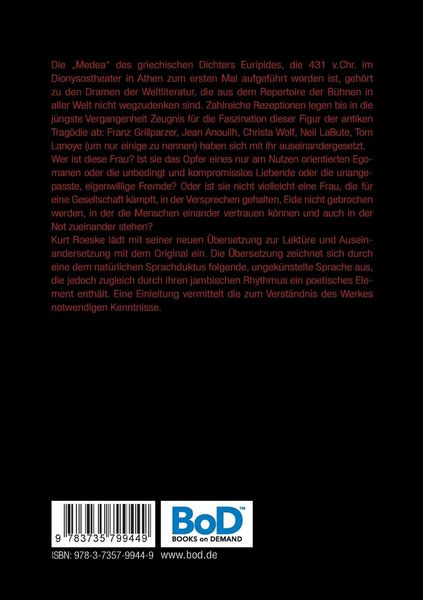 Produktbild: Euripides Medea