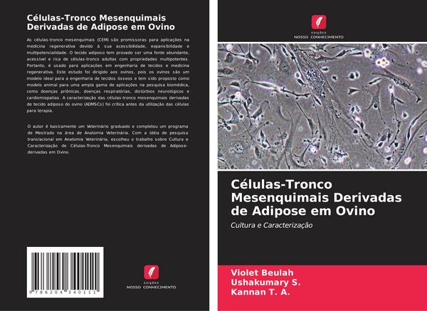 Produktbild: C&eacute;lulas-Tronco Mesenquimais Derivadas de Adipose em Ovino