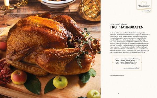 Produktbild: Aus den Filmen zu Harry Potter: Das offizielle Weihnachtskochbuch