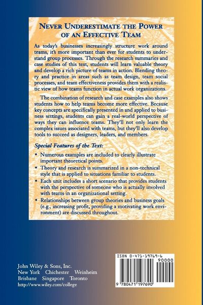 Produktbild: Team Work and Group Dynamics