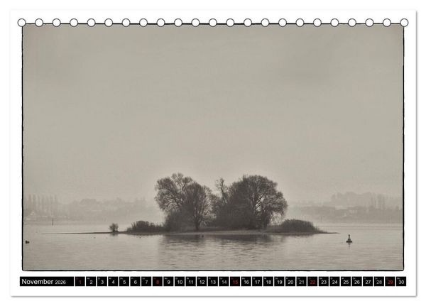 Produktbild: Boden-Seen-Sucht (Tischkalender 2026 DIN A5 quer), CALVENDO Monatskalender