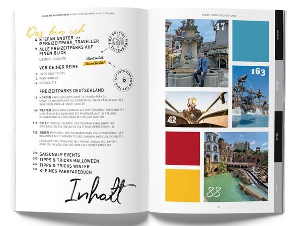 Produktbild: GuideMe Reisef&uuml;hrer &bdquo;Die 30 besten Freizeitparks Deutschlands inkl. Wasserparks & Thermen&ldquo;