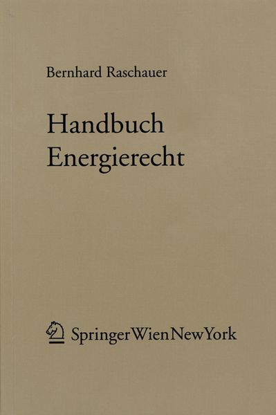 Produktbild: Handbuch Energierecht
