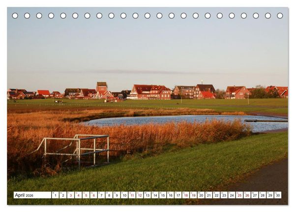 Produktbild: Insel Baltrum, Perle im Ostfriesischen Wattenmeer (Tischkalender 2026 DIN A5 quer), CALVENDO Monatskalender
