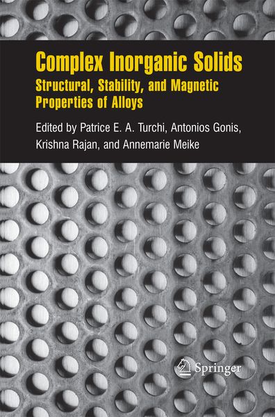 Produktbild: Complex Inorganic Solids