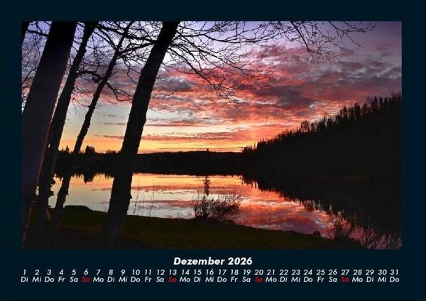 Produktbild: Tage am See 2026 Fotokalender DIN A4