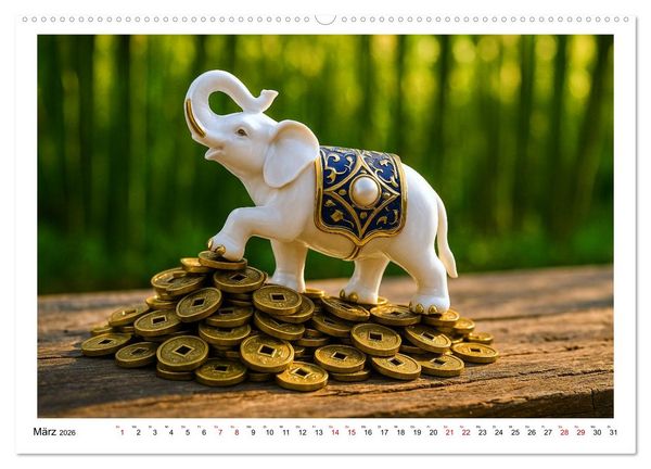 Produktbild: Bilder f&uuml;r ein gutes Feng Shui (Wandkalender 2026 DIN A2 quer), CALVENDO Monatskalender