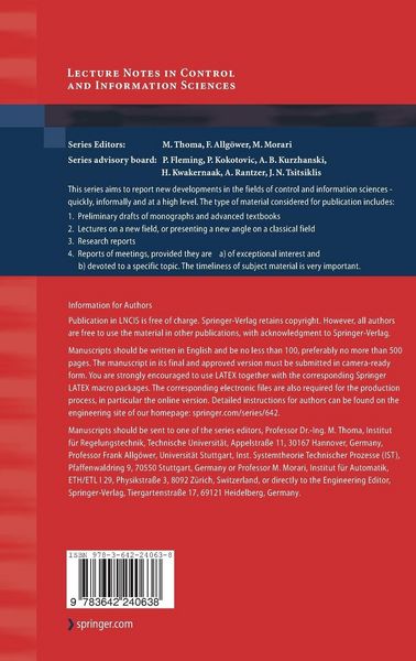 Produktbild: Functional Observers for Dynamical Systems