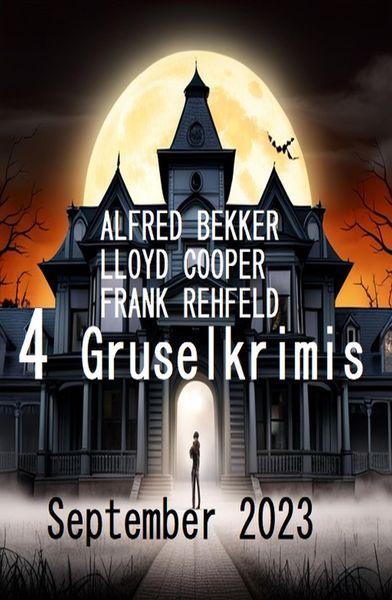 Produktbild: 4 Gruselkrimis September 2023