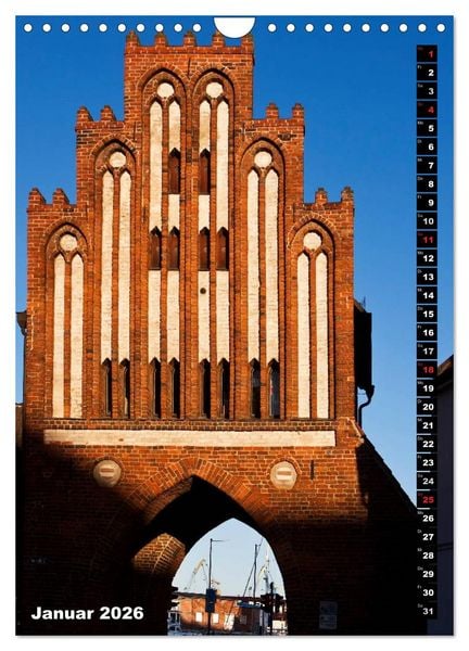 Produktbild: Zauberhaftes Wismar (Wandkalender 2026 DIN A4 hoch), CALVENDO Monatskalender