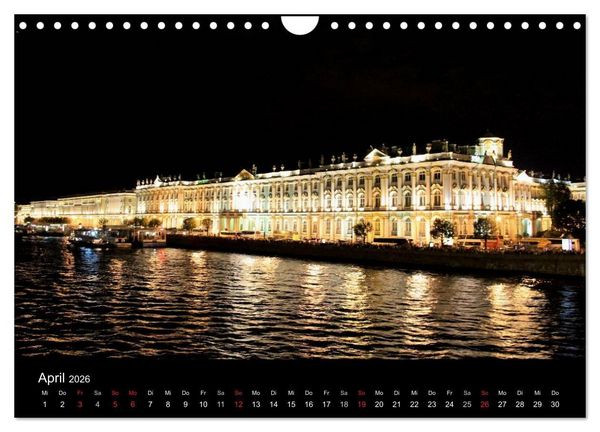 Produktbild: St. Petersburg (Wandkalender 2026 DIN A4 quer), CALVENDO Monatskalender