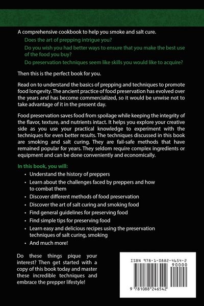 Produktbild: Smoking and Salt Curing Cookbook FOR PREPPERS