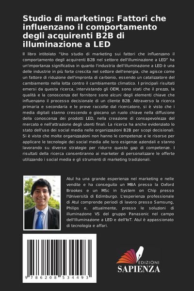 Produktbild: Studio di marketing: Fattori che influenzano il comportamento degli acquirenti B2B di illuminazione a LED