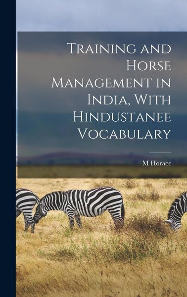 Produktbild: Training and Horse Management in India, With Hindustanee Vocabulary