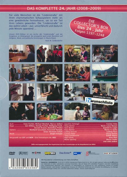 Produktbild: Lindenstra&szlig;e - Collector's Box 24 [LE] [10 DVDs] (inkl. Kofferanh&auml;nger)