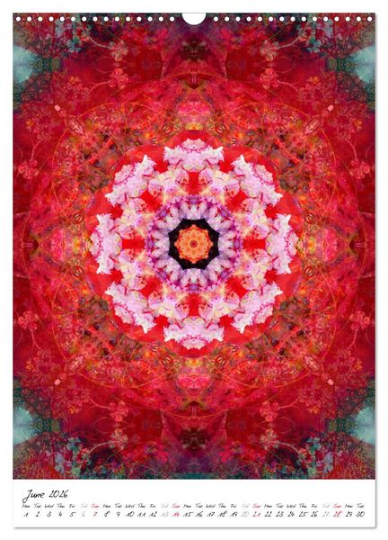 Produktbild: MANDALA COMPOSITIONS (Wall Calendar 2026 DIN A3 portrait), CALVENDO 12 Month Wall Calendar