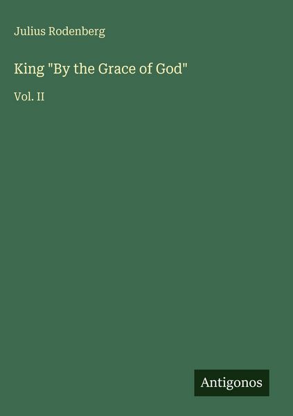 Produktbild: King "By the Grace of God"