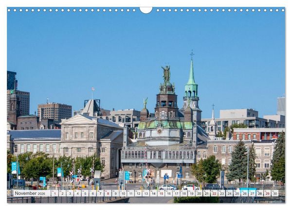 Produktbild: Montreal - klassisches Erbe in Qu&eacute;bec (Wandkalender 2026 DIN A3 quer), CALVENDO Monatskalender