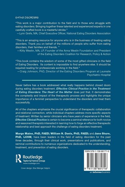 Produktbild: Effective Clinical Practice in the Treatment of Eating Disorders