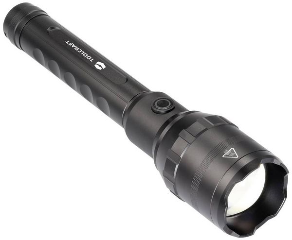 Produktbild: TOOLCRAFT TO-8578257 LED Taschenlampe mit USB-Schnittstelle akkubetrieben 8000lm 10h 730g