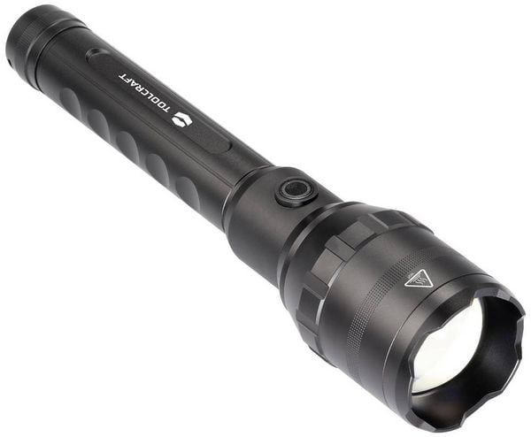 Produktbild: TOOLCRAFT TO-8578260 TO-8578260 LED Taschenlampe mit USB-Schnittstelle akkubetrieben 10.000 lm 10 h 730 g