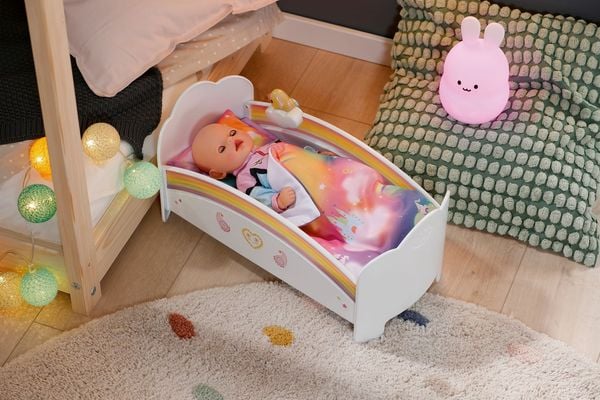 Produktbild: BABY born Regenbogen Bett