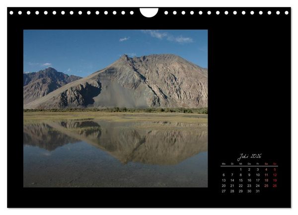 Produktbild: Ladakh, Berge und Spruchweisheiten (Wandkalender 2026 DIN A4 quer), CALVENDO Monatskalender