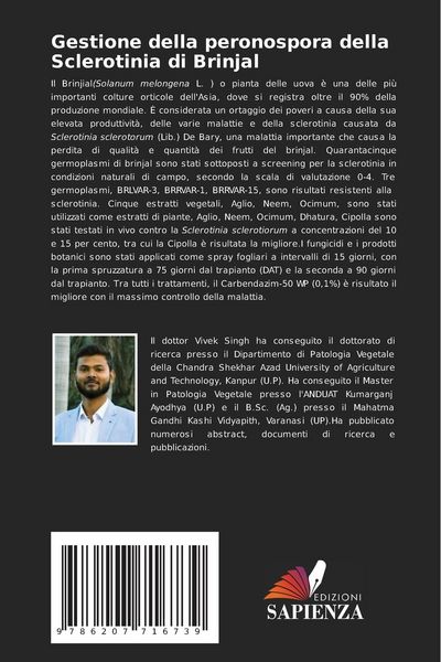 Produktbild: Gestione della peronospora della Sclerotinia di Brinjal
