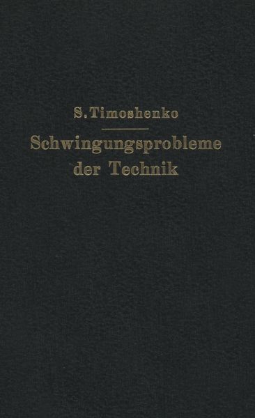 Produktbild: Schwingungsprobleme der Technik