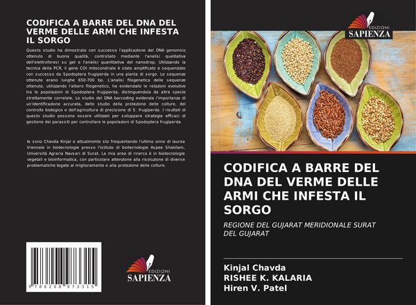Produktbild: Codifica a Barre Del Dna Del Verme Delle Armi Che Infesta Il Sorgo