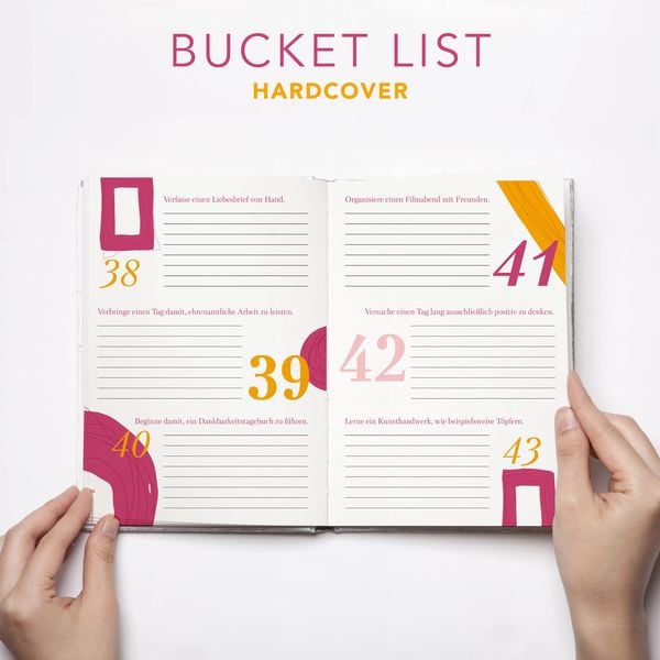 Produktbild: That&rsquo;s Me Bucket List | Das ultimative Bucket List Buch f&uuml;r ein erf&uuml;lltes Leben | Das Ausf&uuml;llbuch f&uuml;r 100 unvergessliche Erlebnisse und Momente | 100 Dinge, die man im Leben getan haben muss