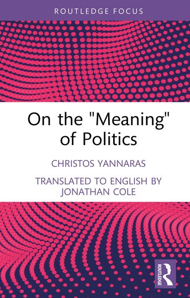 Produktbild: On the 'Meaning' of Politics