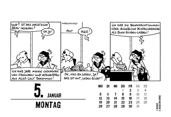 Produktbild: 365 GUTE ©TOM-TAGE! 2026: Tageskalender