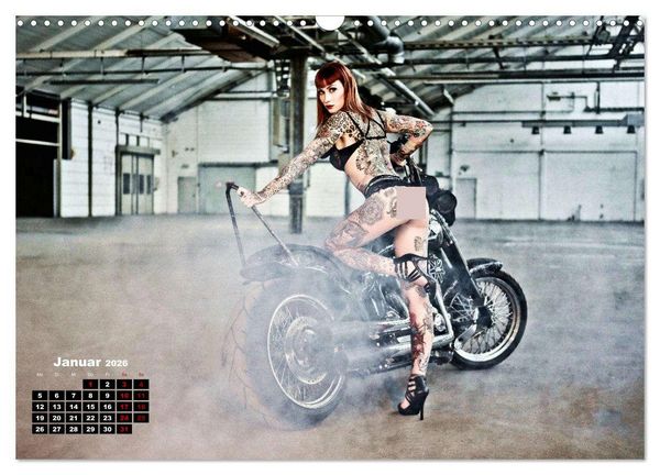 Produktbild: Motorr&auml;der und Sexy Girls (Wandkalender 2026 DIN A3 quer), CALVENDO Monatskalender
