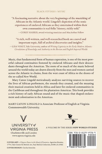 Produktbild: African Musicians in the Atlantic World