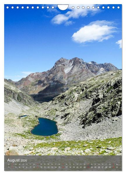Produktbild: Pyren&auml;en - Spanien und Frankreich (Wandkalender 2026 DIN A4 hoch), CALVENDO Monatskalender