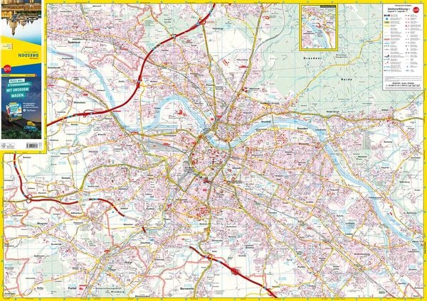 Falk Cityplan Dresden 1:20.000