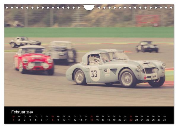 Produktbild: Vintage Racing, historischer Motorsport (Wandkalender 2026 DIN A4 quer), CALVENDO Monatskalender