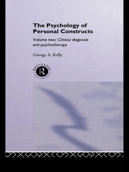 Produktbild: The Psychology of Personal Constructs