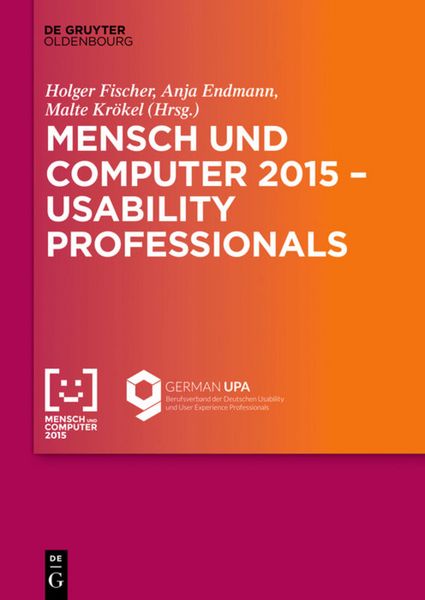 Produktbild: Mensch und Computer 2015 &ndash; Usability Professionals
