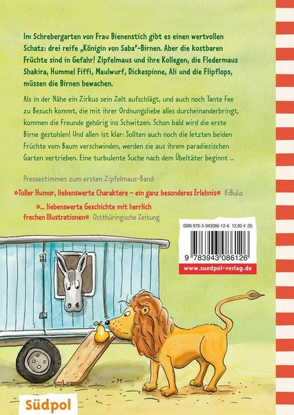 Produktbild: Zipfelmaus und die K&ouml;nigin von Saba &ndash; Ein Gartenkrimi