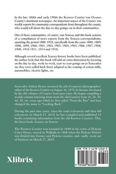 Produktbild: The News from Seneca - 1888 - 1918 - as Reported in the Keowee Courier