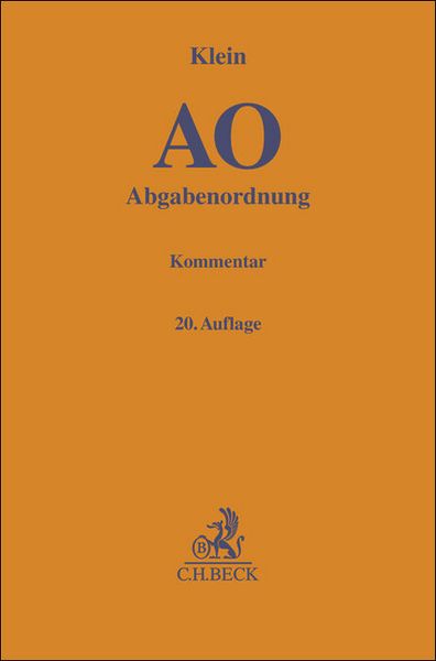 Produktbild: Abgabenordnung. AO