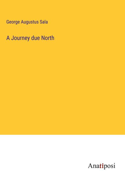 Produktbild: A Journey due North