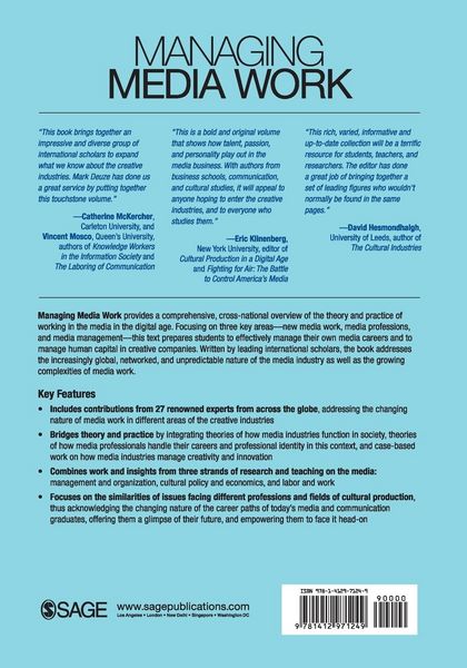 Produktbild: Managing Media Work