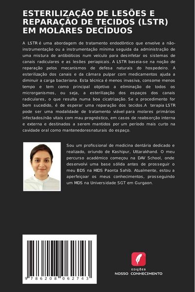Produktbild: Esteriliza&ccedil;&atilde;o De Les&otilde;es E Repara&ccedil;&atilde;o De Tecidos (lstr) Em Molares Dec&iacute;duos