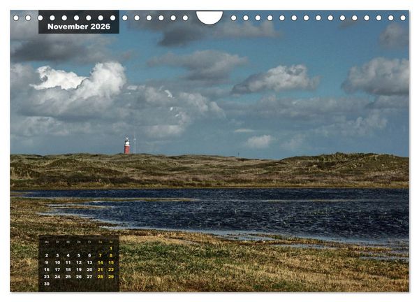 Produktbild: Texel Insel mit Charakter (Wandkalender 2026 DIN A4 quer), CALVENDO Monatskalender