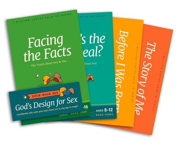 Produktbild: God's Design for Sex 4-Pack: The Story of Me / Before I Was Born / What's the Big Deal? / Facing the Facts