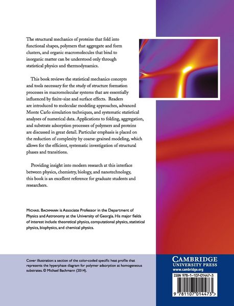 Produktbild: Thermodynamics and Statistical Mechanics of Macromolecular Systems